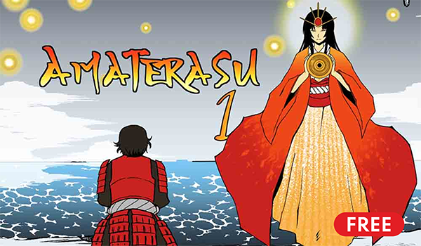 Free Manga Online: Japanese Sun Goddess Amaterasu   River Comics