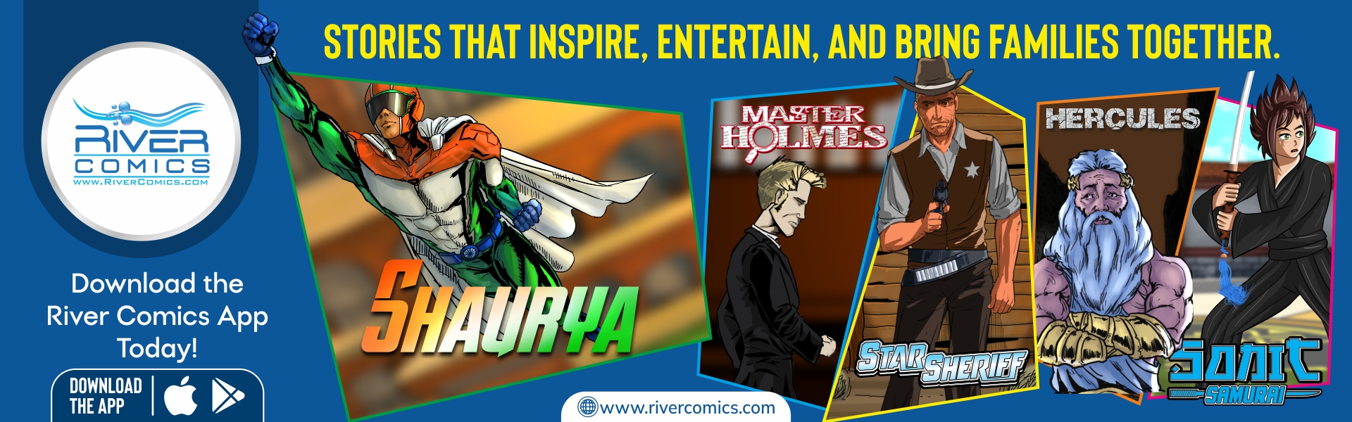 best motion comics for children by river