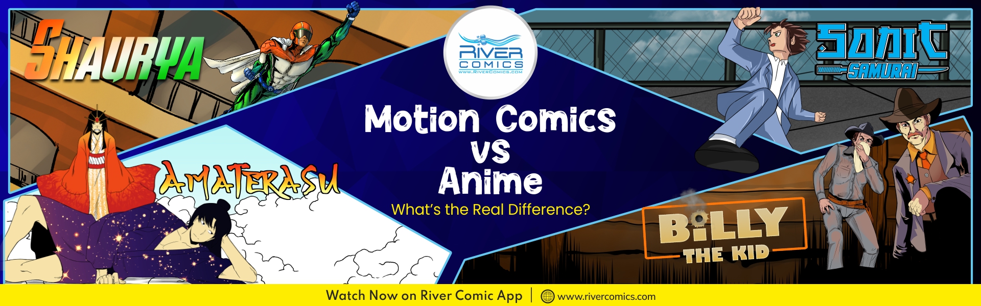 difference between motion comic vs anime comics